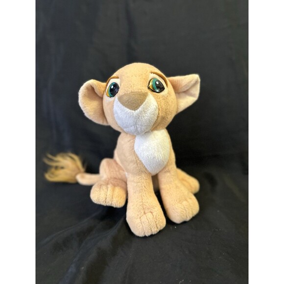 Vintage Lion King Nala Plush Cub Mattel 1993 Stuffed 8” Magnetic Nose - Picture 1 of 11